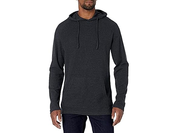 Amazon Essentials Men Long-sleeve Slub Hoodie