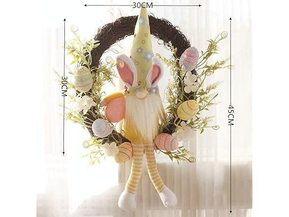 WWYH Home Decor Flowers Rabbits Bunny