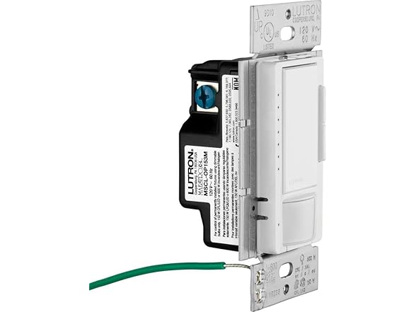 Lutron MSCL-OP153MW-WH Motion Sensor & Dimmer White