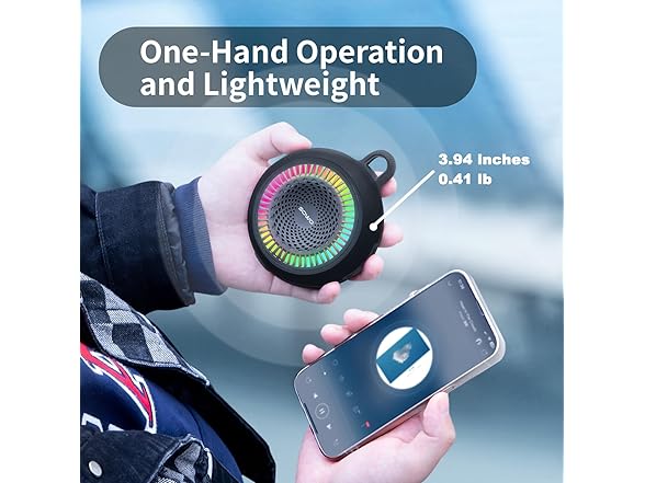 SOWO Small Portable Bluetooth Speaker