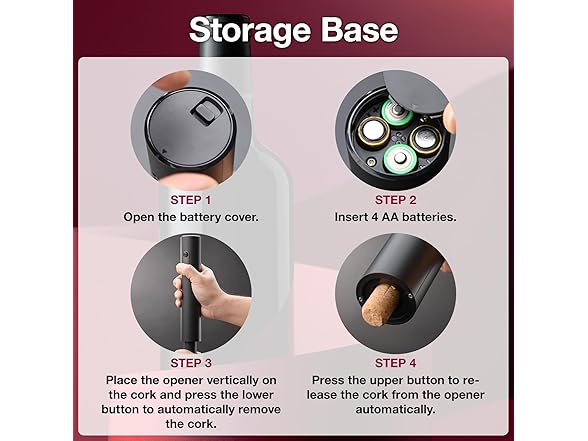 CREERJOY Electric Wine Opener