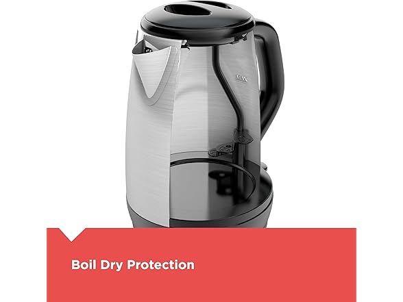 BLACK+DECKER 1.7L Cordless Electric Kettle