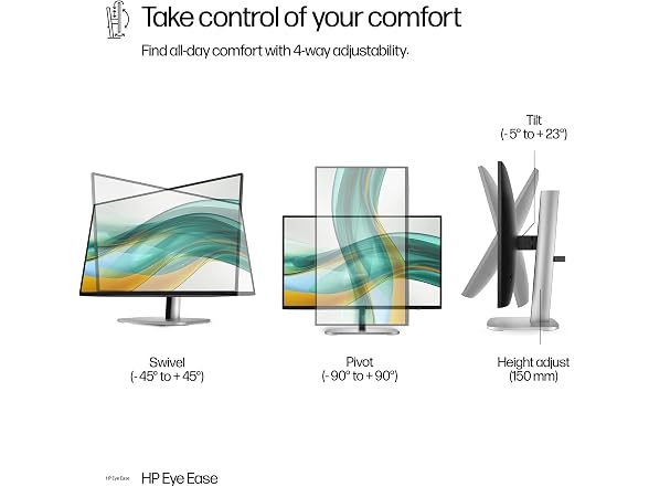 HP Series 5 Pro 524pf 24" FHD IPS Monitor