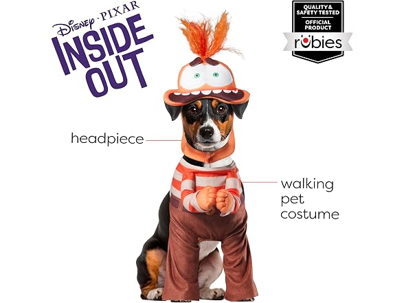 Rubies Disney Inside Out: Anxiety Pet Costume