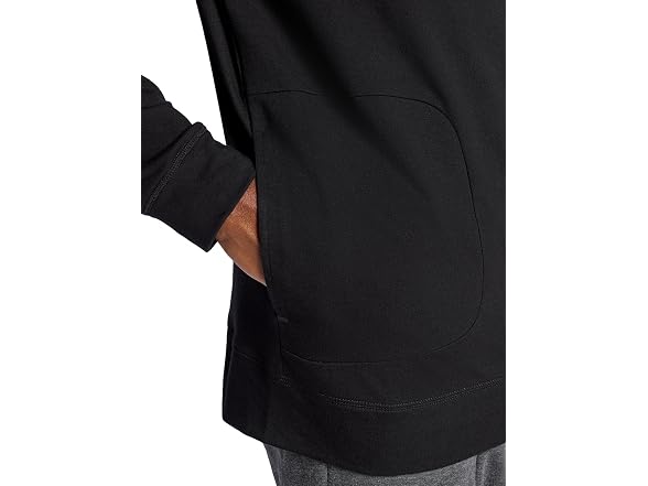 Gaiam Men's (M) Men's Lotus Oblong Hoodie Black