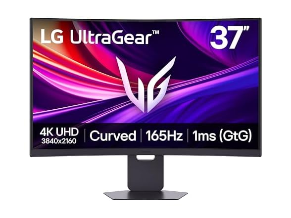LG 37G800A-B 37-Inch Ultragear 4K UHD (3840 x 2160) Curved Gaming Monitor