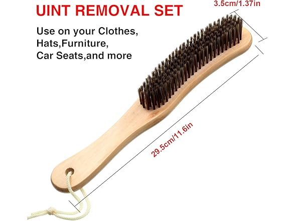 6 Pieces Lint Removing Comb & Shaver 
