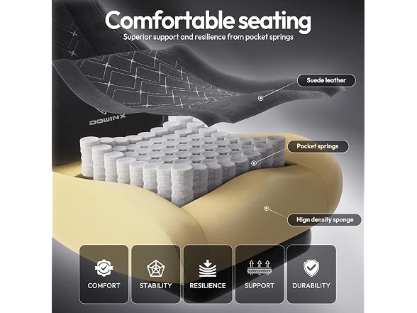 Dowinx Gaming Chair W/ Heated Lumbar Support