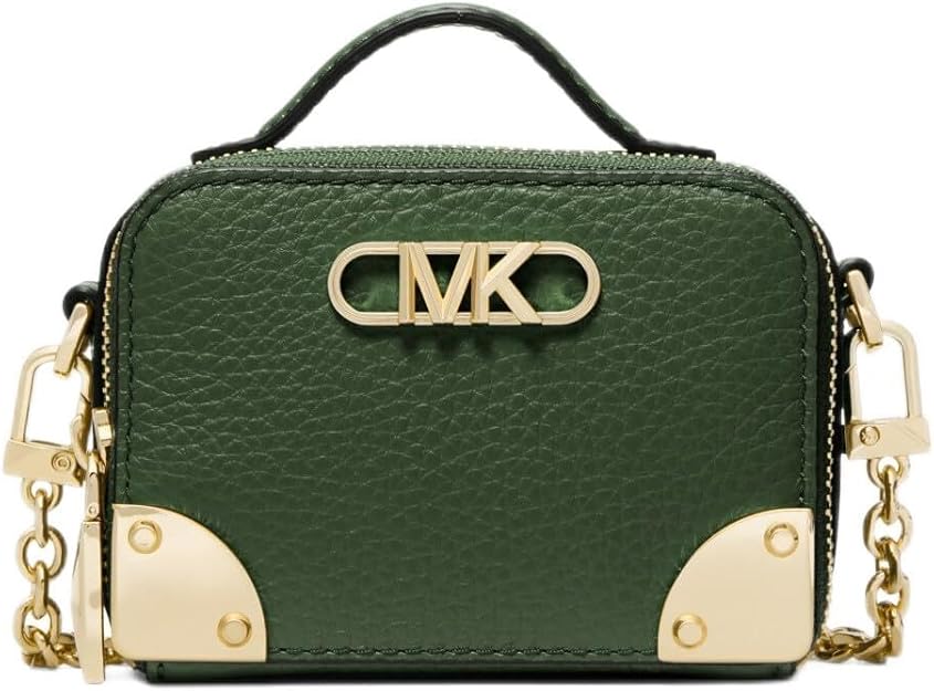 Michael Kors Estelle Micro Pebbled Leather Crossbody - Gallery 10