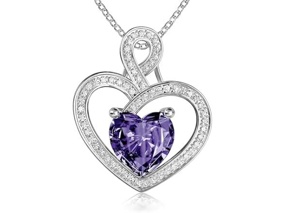 MYMIRACLE Heart Necklace February