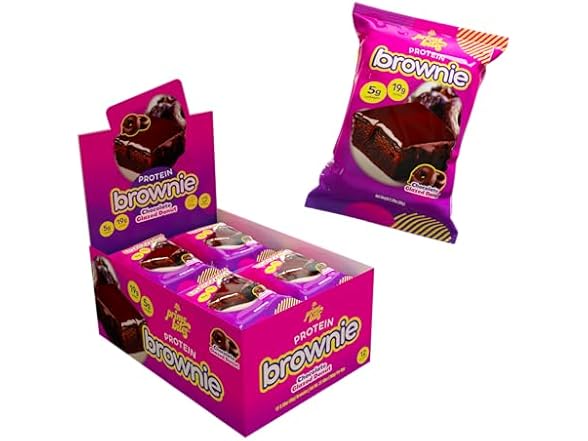 Prime Bites Chocolate Donut Brownie