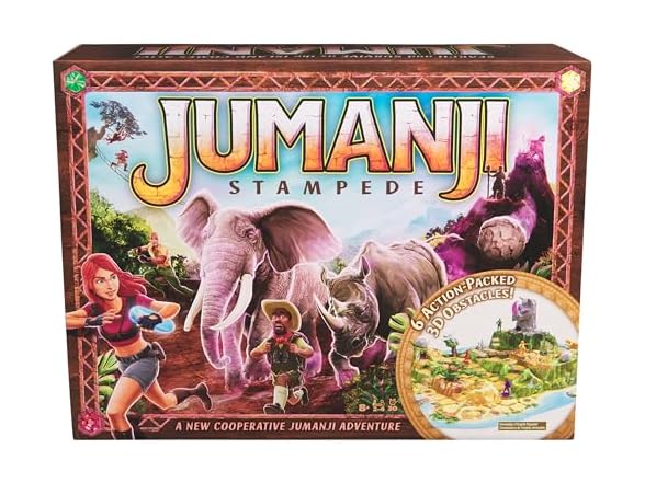 Spin Master Games, Jumanji Stampede, 3D