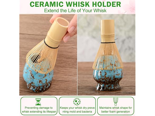 MONOJOY Matcha Bowl and Whisk Set