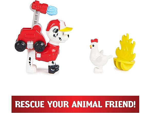 Paw Patrol, Big Truck Pups Marshall Action Figure