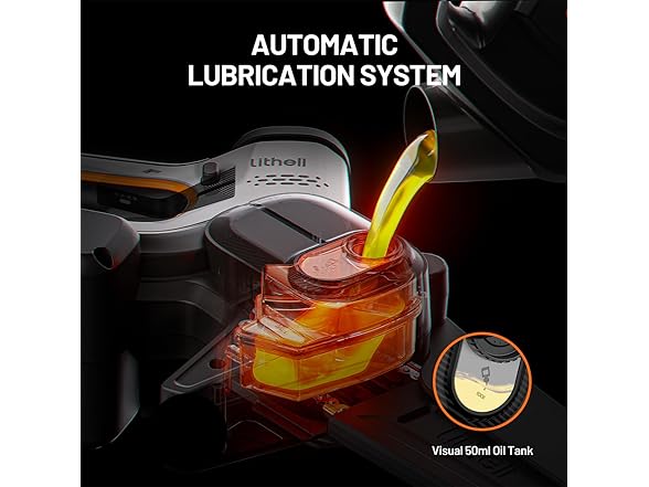 Litheli 20V Mini Chainsaw 6 inch Brushless Cordless Chain Saw