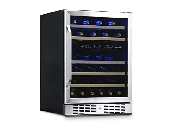 Newair Dual Zone Wine Fridge - 46 Bottles