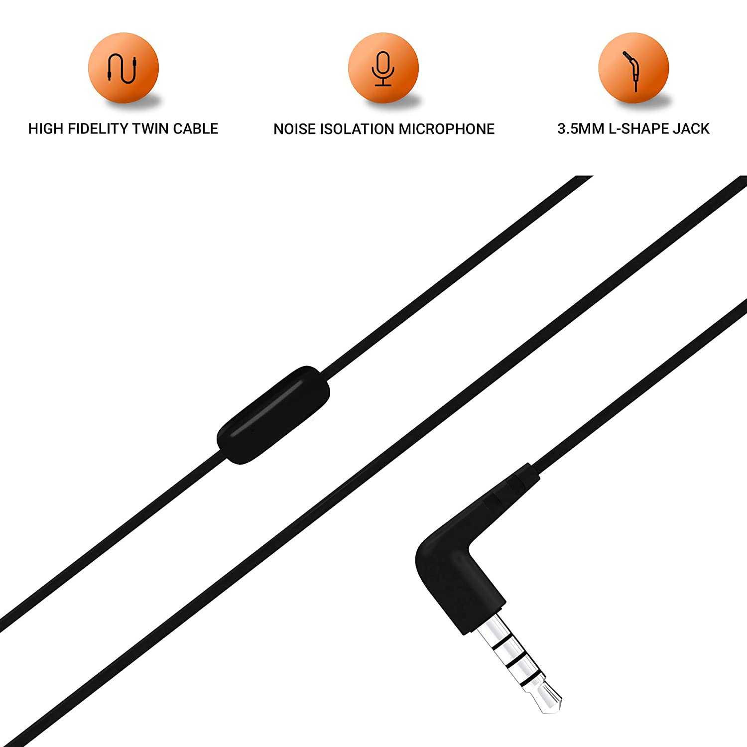 JBL C50HI in-Ear Headphones with Mic - Gallery 13
