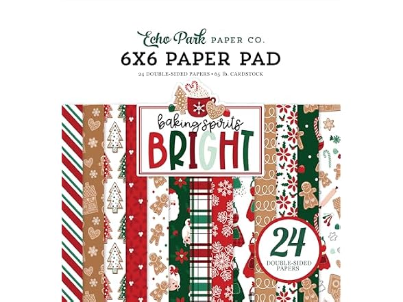 Baking Spirits Bright 6x6 Paper Pad
