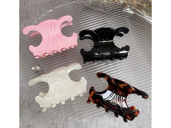 Generic Elegant Butterfly Hair Clip Pink