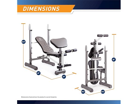 Marcy Folding Weight Bench 20100