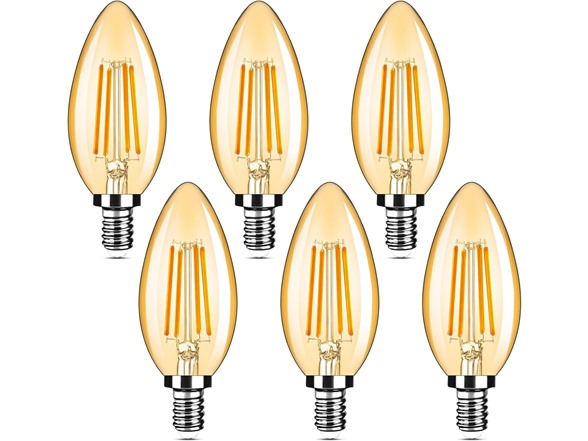 6 Count- Amber Warm White