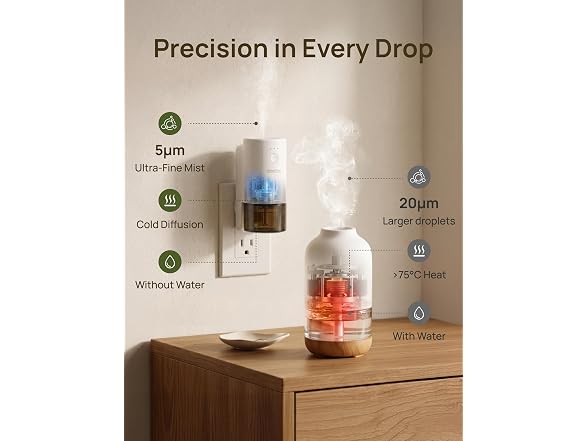 Peach Star Aura Smart Essential Oil Diffuser