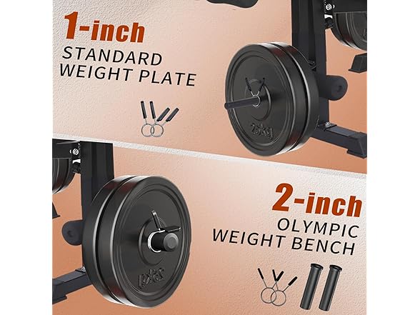 Weight Bench Set W/ Squat Rack
