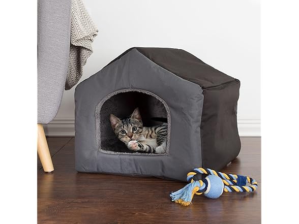 Dog House - Indoor Dog House with Removable Cushioned Pad