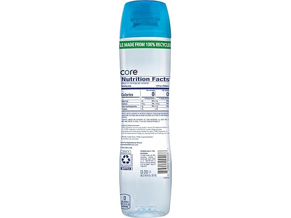 12PK Core Hydration Perfectly Balanced Water