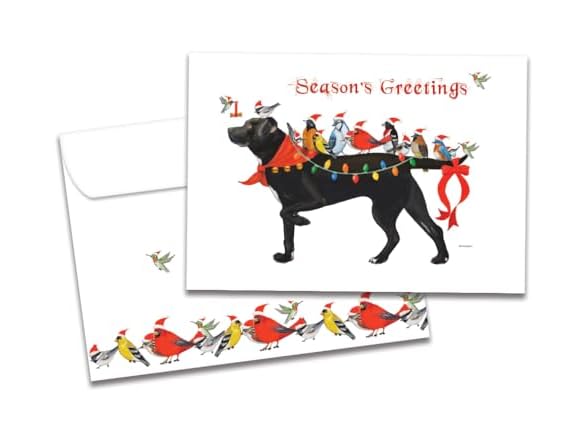 Tree-Free Greetings Bird Dog Christmas C