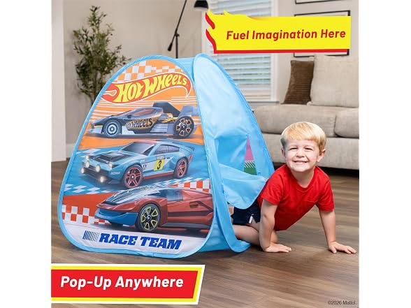 Hot Wheels™ Speed Zone Pop Up Play Tent for Kids