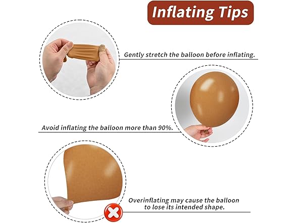 100 Brown and Gold Balloon Set