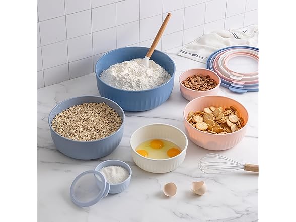 COOK WITH COLOR Prep Bowls with Lids