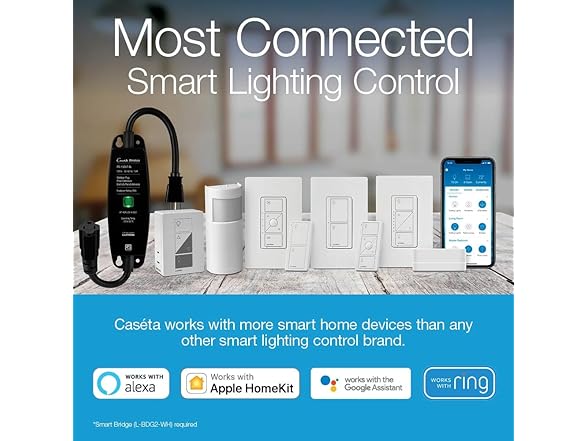Lutron Caseta Original Smart Light Switch Kit