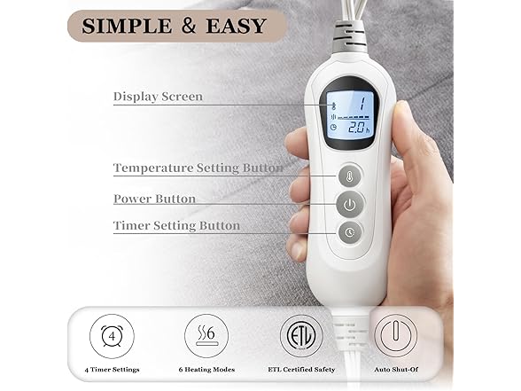 WUGE Neck and Shoulder Heating Pad