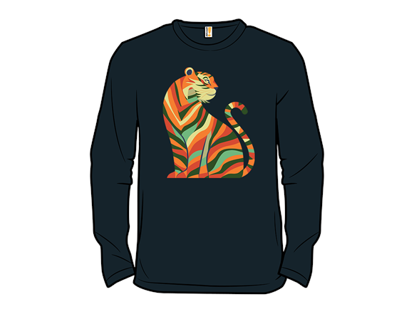 Abstract Tiger Sitting - Gallery 6