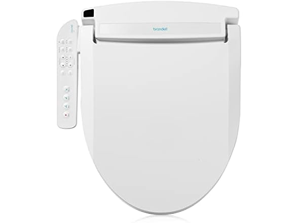 Brondell LT89 Bidet Toilet Seat w/ Side Arm Control
