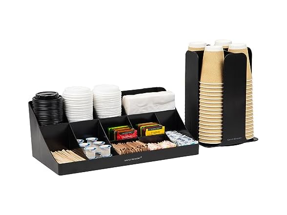 Cup Carousel and Condiment Organizer