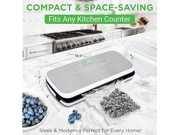 NutriChef Automatic Food Vacuum Sealer