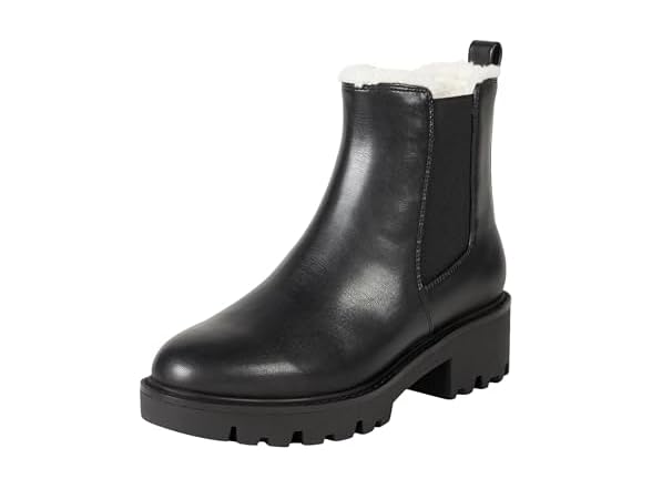The Drop Women's Campbell Sherpa Chelsea Boot