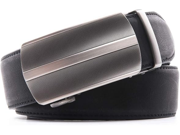 GIOVANNI VANNINI Ratchet Leather Belt