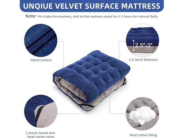 Fragess Camping Cot with Cushion Pillow