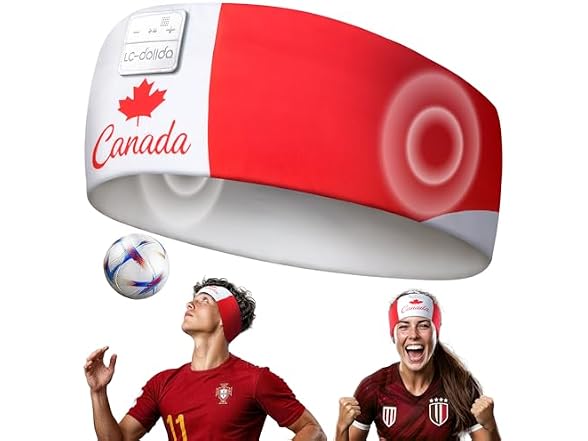LC-dolida Canada Flag BT Headband