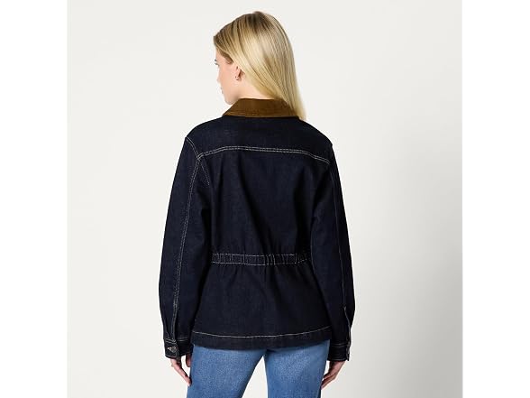 Amazon Essentials Women Stretch Cinched Jacket