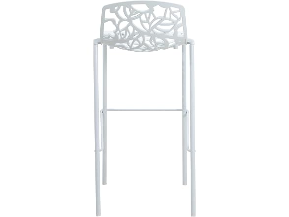LeisureMod Devon Modern Outdoor Bar Stool