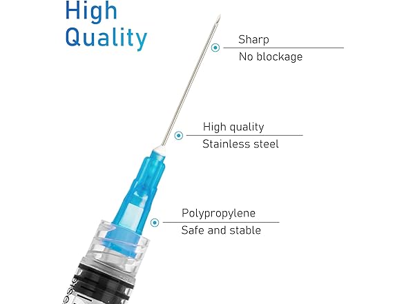 Atsuhut Disposable Luer Lock Syringes