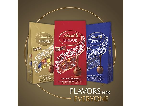 Lindt Lindor Assorted Truffles 5.1oz 6pk