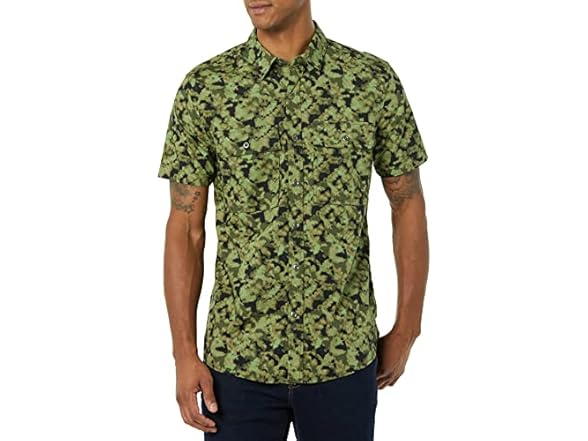Green Camo Print