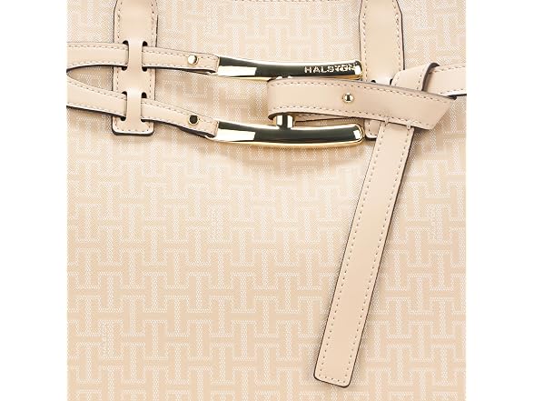 HALSTON Tasha Signature Logo Magnetic