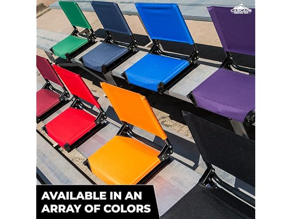 Cascade Mountain Tech Stadium Seat - Maroon